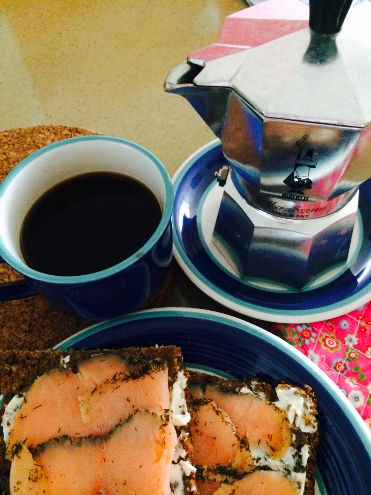ikea smoked salmon on rye bread